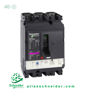 کلید اتوماتیک کامپکت MCCB اشنایدر سری ان اس ایکس 3 پل 40 آمپر NSX LV429674 -قدرت قطع ۷۰ کیلوآمپر (TYPE H)