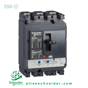 کلید اتوماتیک کامپکت MCCB اشنایدر سری ان اس ایکس 3 پل 250 آمپر NSX LV431830 -قدرت قطع 50 کیلوآمپر (TYPE N)