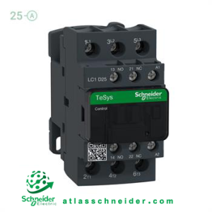 کنتاکتور سری دی 25 آمپر ولتاژ 24AC اشنایدر LC1D25B7