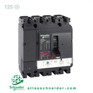 کلید اتوماتیک کامپکت MCCB اشنایدر سری ان اس ایکس 4 پل 125 آمپر NSX LV430681 -قدرت قطع ۷۰ کیلوآمپر (TYPE H)