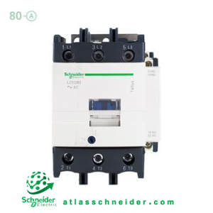 کنتاکتور سری دی 80 آمپر ولتاژ 220AC اشنایدر LC1D80M5 -کنتاکتور سری D
