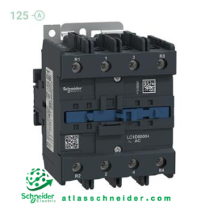 کنتاکتور سری دی 125 آمپر 4 پل ولتاژ 220AC اشنایدر LC1DT80004M7 - کنتاکتور سری D
