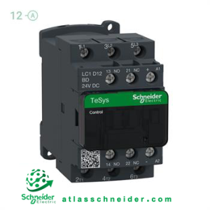 کنتاکتور سری دی 12 آمپر ولتاژ 24DC اشنایدر LC1D12BD - کنتاکتور سری D