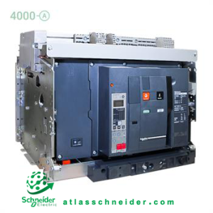 کلید هوایی ACB اشنایدر 4 پل 4000 آمپر فیکس NW40H14PML2EHH - قدرت قطع 65 کیلو آمپر
