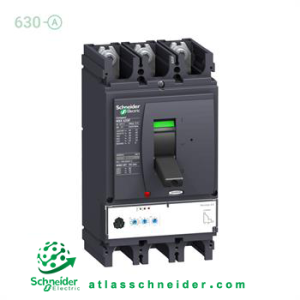 کلید اتوماتیک کامپکت MCCB اشنایدر سری ان اس ایکس 3 پل 630 آمپر NSX LV432893 -قدرت قطع ۵۰ کیلوآمپر (TYPE N)