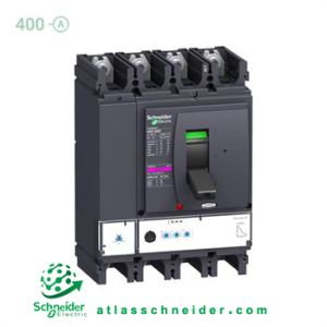 کلید اتوماتیک کامپکت MCCB اشنایدر سری ان اس ایکس 4 پل 400 آمپر NSX LV432696 -قدرت قطع ۷۰ کیلوآمپر (TYPE H)