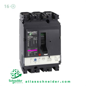 کلید اتوماتیک کامپکت MCCB اشنایدر سری ان اس ایکس 3 پل 16 آمپر NSX LV429677 - قدرت قطع ۷۰ کیلوآمپر (TYPE H)