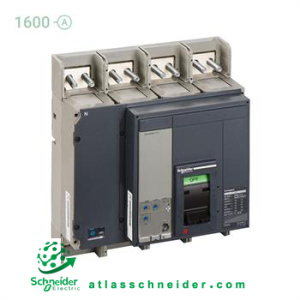 کلید اتوماتیک کامپکت موتوردار MCCB اشنایدر سری ان اس 4 پل 1600 آمپر NS 33484MM2 -قدرت قطع ۵۰ کیلوآمپر (TYPE N)
