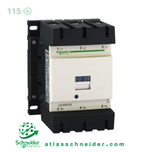 کنتاکتور سری دی 115 آمپر ولتاژ 24DC اشنایدر LC1D115BD - کنتاکتور سری D