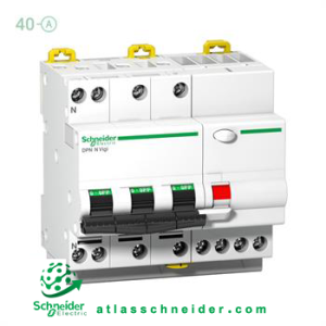 محافظ جان ترکیبی RCBO اشنایدر 4 پل 40 آمپر A9D31740