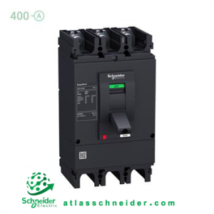 کلید اتوماتیک فیکس تیپ ایزی پکت 400 آمپر اشنایدر EZC400N3400N -کلید اتوماتیک غیرقابل تنظیم