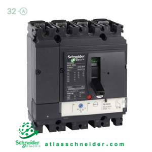 کلید اتوماتیک کامپکت MCCB اشنایدر سری ان اس ایکس 4 پل 32 آمپر NSX LV429855 -قدرت قطع ۵۰ کیلوآمپر (TYPE N)