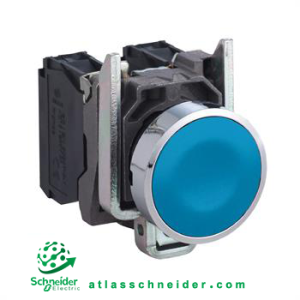 شستی استارت آبی اشنایدر XB4BA61
