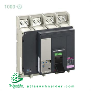 کلید اتوماتیک کامپکت موتوردار MCCB اشنایدر سری ان اس 4 پل 1000 آمپر NS 33476MM2 -قدرت قطع ۷۰ کیلوآمپر (TYPE H)