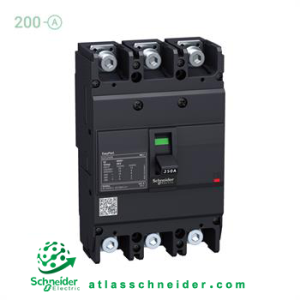 کلید اتوماتیک فیکس تیپ ایزی پکت 200 آمپر اشنایدر EZC250H3200 -کلید اتوماتیک غیرقابل تنظیم