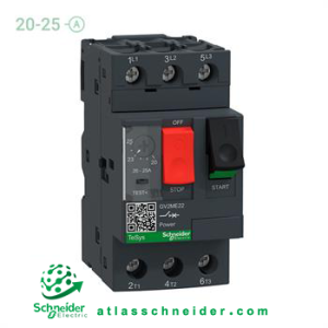 کلید حرارتی MPCB اشنایدر 25 -20 آمپر GV2ME22