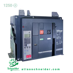 کلید هوایی ACB اشنایدر 3 پل 1250 آمپر فیکس NW12H23PML2EHH - قدرت قطع 100 کیلو آمپر