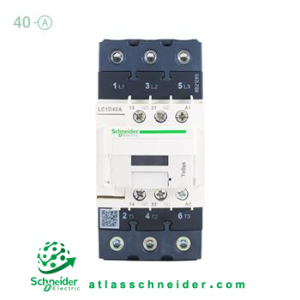 کنتاکتور سری دی 40 آمپر ولتاژ 220AC اشنایدر LC1D40AM7 - کنتاکتور سری D
