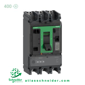 کلید اتوماتیک کامپکت MCCB اشنایدر سری ان اس ایکس 3 پل 400 آمپر NSX C40F32D400 -قدرت قطع 36 کیلوآمپر (TYPE F)