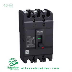 کلید اتوماتیک فیکس تیپ ایزی پکت 40 آمپر اشنایدر EZC100H3040 -کلید اتوماتیک غیرقابل تنظیم